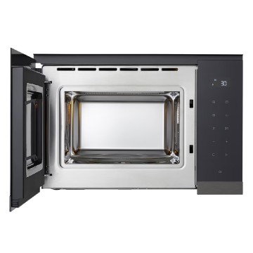 LG MG7Z2593B Εντοιχιζόμενος Φούρνος Μικροκυμάτων με Grill 25lt Μαύρος